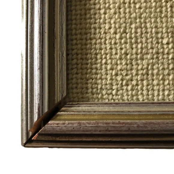 Large Vintage Cross Stitch Needlepoint Tapestry Style Tea Flowers Garden Teapot - Picture 11 of 11